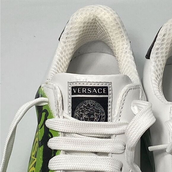 Versace Kids Medusa Smile low-top sneakers size 34 - Picture 10 of 13
